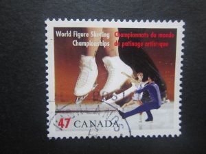 Canada # 1897 World Figure Skating Championships Nice stamps  {ca1026}