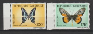 GABON 1992 SG 1119/20 MNH