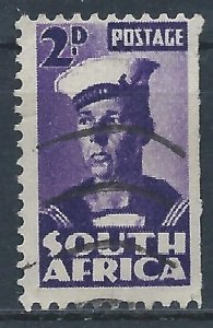 South Africa 1942 - 2d War Effort (Small) - English - SG100 used