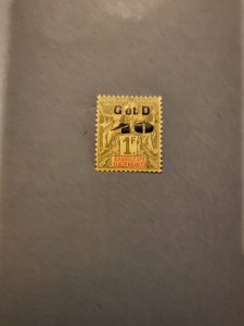 Stamps Guadeloupe Scott #48 hinged