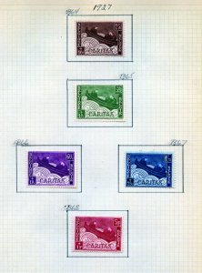 BELGIUM COLLECTION OF MINT HINGED SEMI-POSTALS ON PAGES SCOTT VALUE $2130.00+