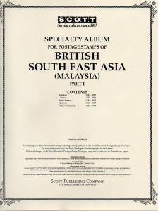 Scott Specialty Album pages for Br S E Asia part 1 