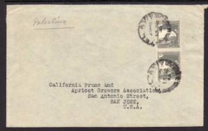 Palestine to San Jose,Ca Cover