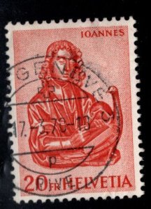 Switzerland Scott 409 used 1961 stamp