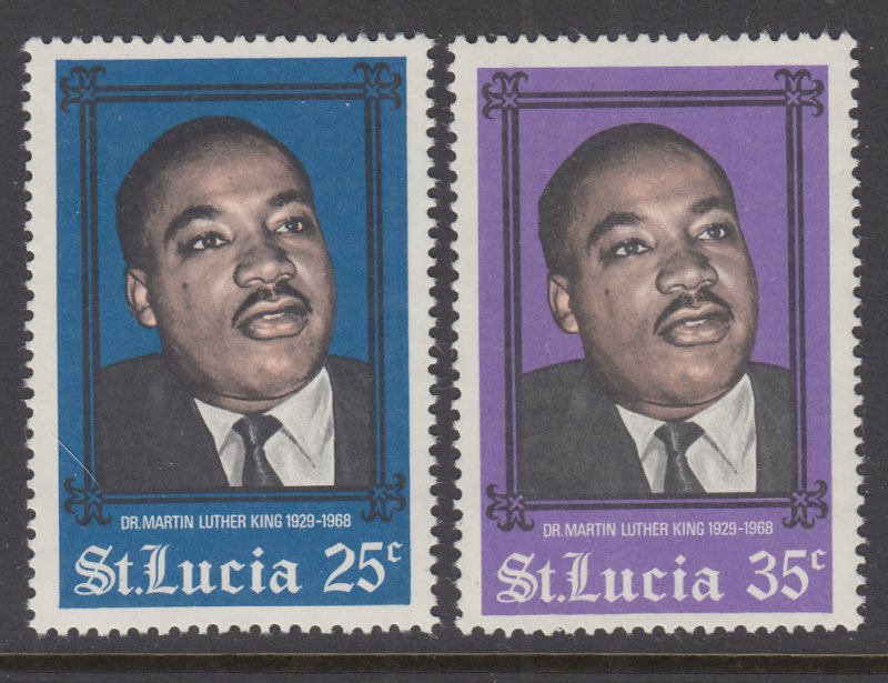 St Lucia 235-236 MNH VF