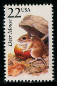 2324 US 22c Deer Mouse, MNH