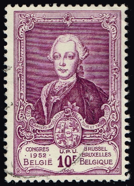 Belgium #444 Prince Charles Anselme; Used (4Stars)