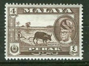 Malaya-Perak # 129 Rice Field  (1) VF Unused VLH