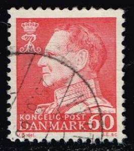 Denmark #439 King Frederik IX (non-fluor); used (0.25)