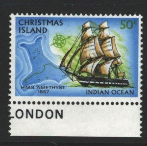 Christmas Island Sc#53 MNH