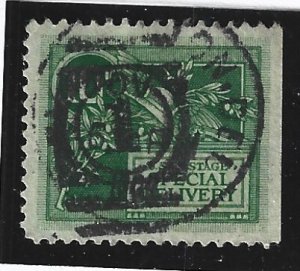 U.S. Scott #E7 Used 10c Special Delivery stamp SON Cancel 2019 CV $50.00