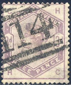 Great Britain 1884 Sc 102 Queen Victoria 114 Cancel Stamp U