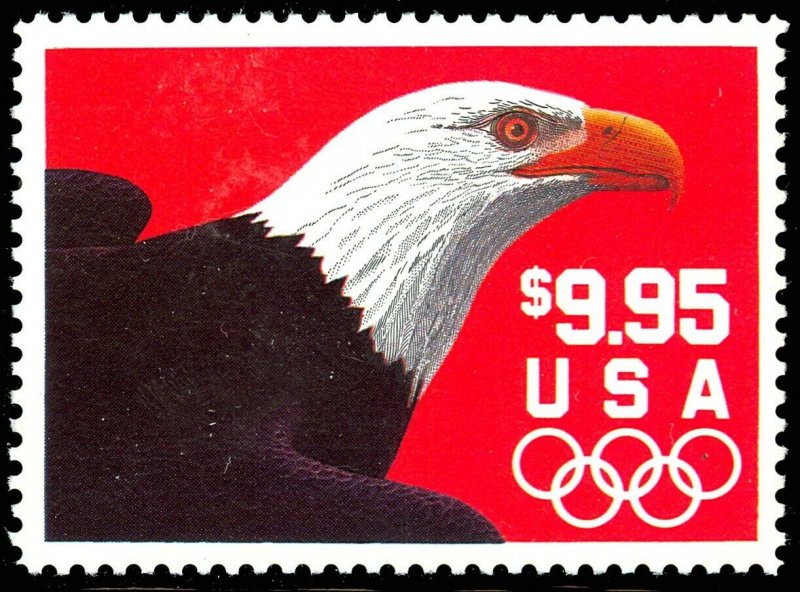 Eagle $9.95 Express Mail Single Postage Stamp Scott 2541 