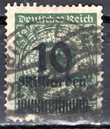 Germany; 1923: Sc. # 315:  Used Single Stamp