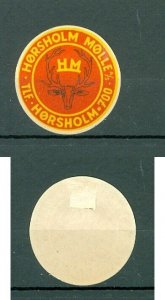 Denmark. Poster Stamp. Label. MH. Horsholm Mill. Horsholm Molle