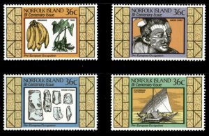 Norfolk Island 1986 - Pre-European Occupation - Set of 4v - Scott 397-400 - MNH