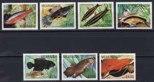 Nicaragua, Fauna, Fishes MNH / 1981