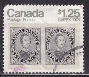 Canada 756i Jacque Cartier CAPEX '78 $1.25 1978