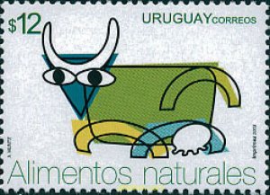 126235 MNH URUGUAY 2003 ALIMENTOS