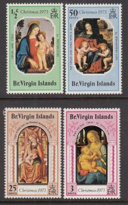 British Virgin Islands 262-263 Christmas MNH VF