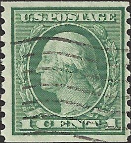 # 490 USED GREEN GEORGE WASHINGTON