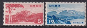Japan 592-593 MNH 