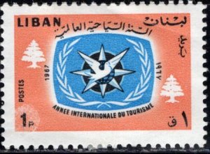 Lebanon; 1967: Sc. # 449: MHH  Single Stamp