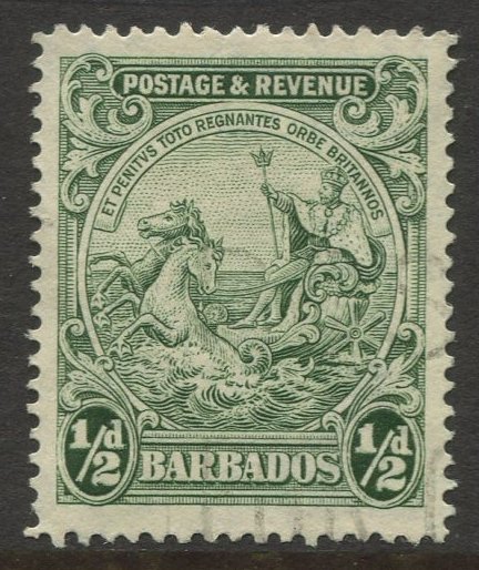 STAMP STATION PERTH Barbados #166 Seal Of The Colony Issue Used Wmk 4 -1925-34