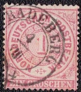 North German Confederation - 16 1869 Used