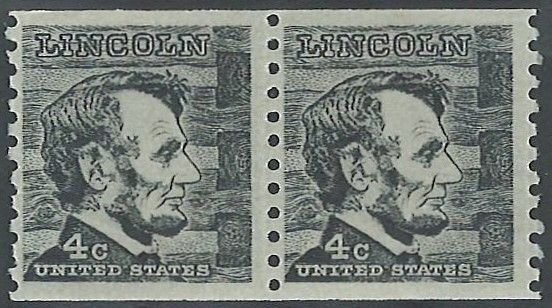 Scott: 1303 United States - Prominent Americans Series - Coil Pair - MNH