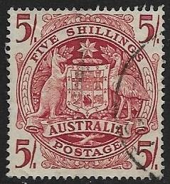 Australia #  218 - Arms of Ausqtralia - Used....(GR4)