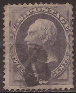 US Stamp - 1870 12c Statesman Henry Clay - Stamp Used - Scott #162