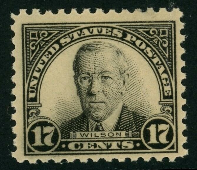 Scott 623 17 cent Woodrow Wilson  MNH Single