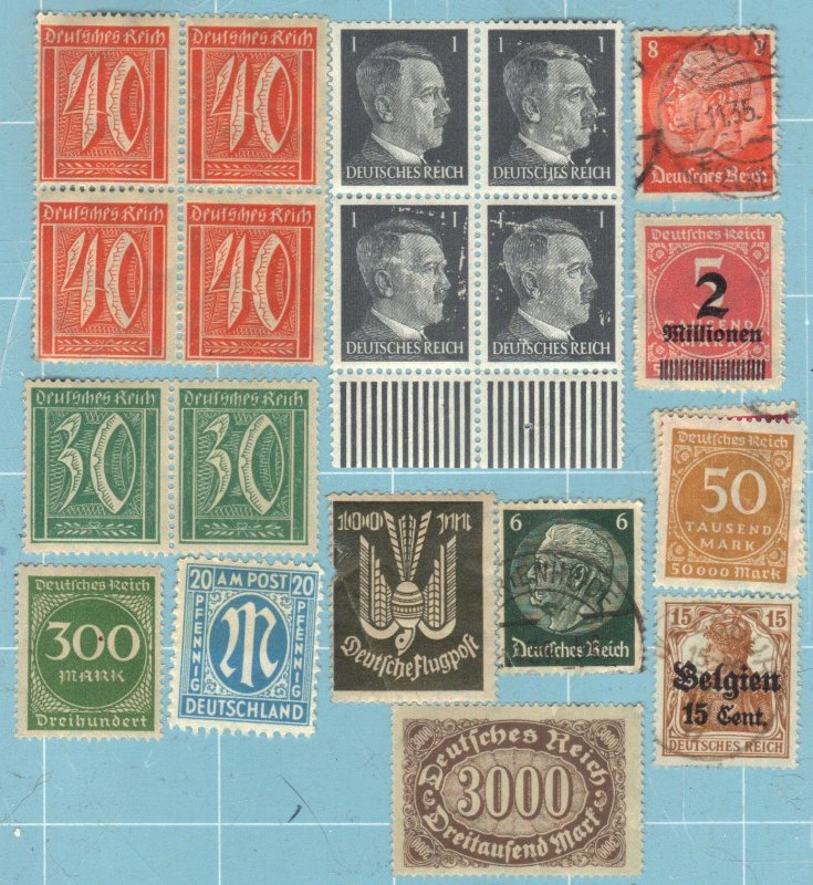 GERMANY USED STAMP LOT #10