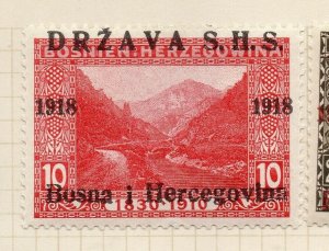 Jugoslavia 1918 Early Issue Fine Mint Hinged 10h. Optd NW-183711