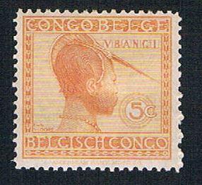 Belgian Congo 88 MLH Ubangi Woman (BP18714)