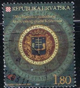 Croatia. 750th anniv. Royal Borough of Krizevci.  SC 488....