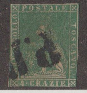 Italy - Tuscany Scott #14 Stamp - Used Single