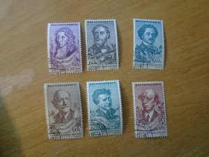 Czechoslovakia  #  801-06   used