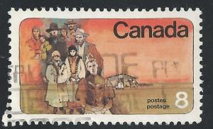 Canada #643 8c Mennonite Settlers