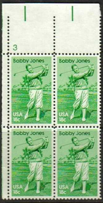 *USA Scott 1933 Plate Block (18 cents) MNH