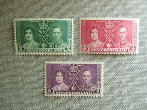 Newfoundland, Scott# 230-232, MNH