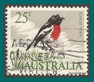 Australia 1966 Robin, used 410,SG396