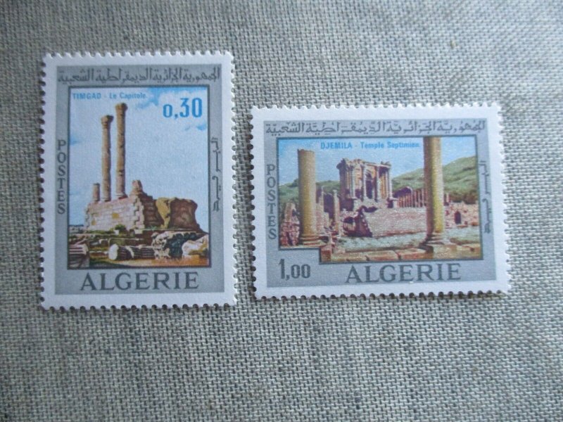 Algeria, Scott# 418-419, MNH