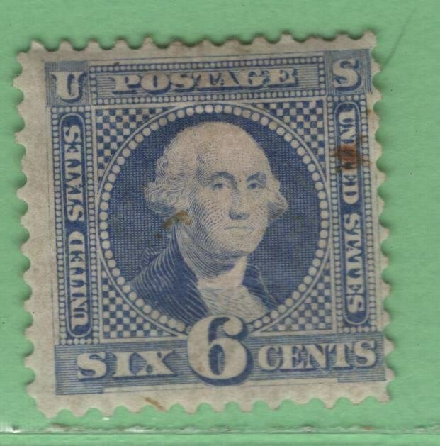 $US Sc#126 M/H/F, RARE Re-issue, Crowe Cert, Cv. $1900