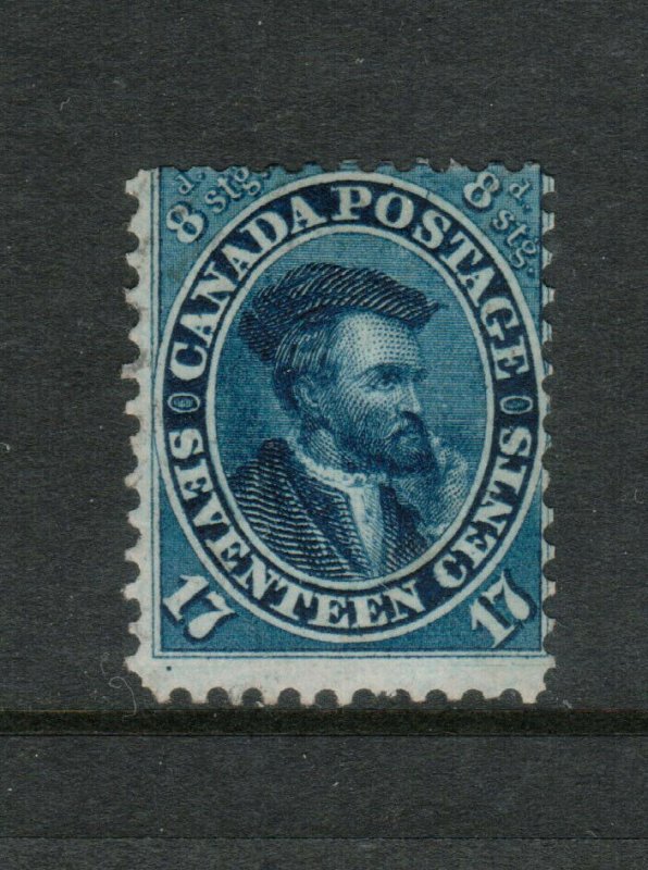 Canada #19 Mint Fine Unused (No Gum) Position 90