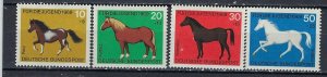 Germany B442-45 MNH 1969 Horses (ak2951)