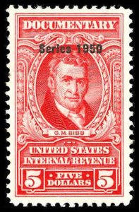 U.S. REV. DATED REDS R552  Mint (ID # 83594)
