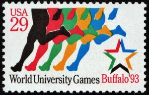 SC#2748 29¢ World University Games Single (1993) MNH