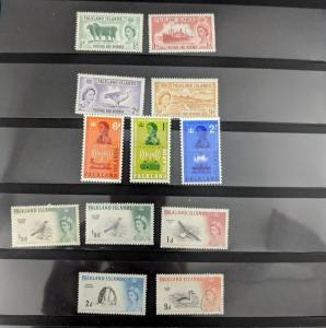 EDW1949SELL : BRITISH COMMONWEALTH Old Time Mint & Used collect Nicely displayed